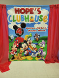 Mickey Mouse Clubhouse Backdrop