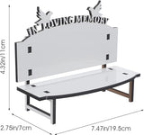 Custom "In Loving Memory" Memorial Bench