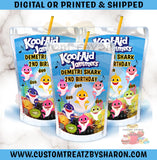 BABY SHARK CAPRISUN & KOOL-AID JAMMERS Custom Favorz by Sharon