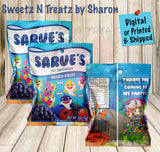 BABY SHARK FRUIT SNACKS Custom Favorz by Sharon
