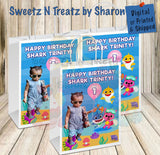 BABY SHARK GIFT BAGS Custom Favorz by Sharon