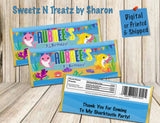 BABY SHARK HERSHEY LABELS Custom Favorz by Sharon