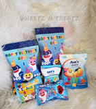 BABY SHARK PARTY PACKAGE Custom Favorz by Sharon