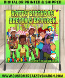 BEBE'S KIDS BACKDROP Custom Favorz by Sharon