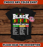 Black History Inventors | Black History Tee