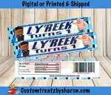 BOSS BABY BOY SNICKERS WRAPPER Custom Favorz by Sharon