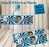 BOSS BABY BOY Water Bottle Labels Custom Favorz by Sharon
