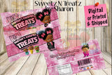 BOSS BABY GIRL KRISPIES TREAT Custom Favorz by Sharon