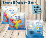 Baby Shark Goldfish Snacks Custom Favorz by Sharon