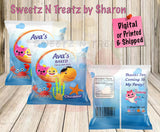 Baby Shark Goldfish Snacks Custom Favorz by Sharon
