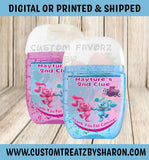 Blue's Clues Sanitizer Labels Custom Favorz by Sharon