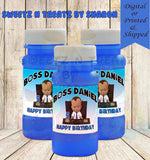 Boss Baby Boy Party Bubbles Custom Favorz by Sharon