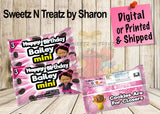 Boss Baby Girl Cookie Bags - Chips Ahoy - Oreos - Famous Amos Custom Favorz by Sharon