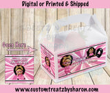 Boss Baby Girl Gable Box Custom Favorz by Sharon