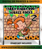 CAUCASIAN PEBBLES FLINTSTONES BACKDROP Custom Favorz by Sharon