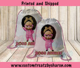 CHARACTER DRAWSTRING BACK PACK Custom Favorz by Sharon