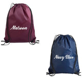 CHARACTER DRAWSTRING BACK PACK Custom Favorz by Sharon