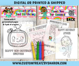 COCOMELON COLORING PACK Custom Favorz by Sharon