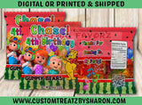 COCOMELON WATERMELON MINI GUMMY BEARS Custom Favorz by Sharon