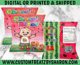COCOMELON WATERMELON MUFFIN BITES Custom Favorz by Sharon