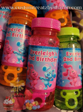 CUSTOM DESIGNED BUBBLE FAVORS Custom Favorz by Sharon