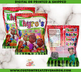 Cocomelon Watermelon Fruit Snacks Custom Favorz by Sharon