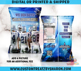 DALLAS COWBOYS CHIP BAGS Custom Favorz by Sharon