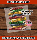 DTF | Black History Books | Ready To Press|