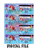 FROZEN Credit Card Invite Custom Favorz by Sharon