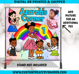 GRACIE'S CORNER BACKDROP Custom Favorz by Sharon