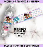 Gracie's Corner Water Bottle Labels (Purple)
