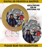 GRADUATION CHARGER PLATE INSERTS Custom Favorz by Sharon