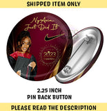 Graduation Pins - Graduation Pin Back Buttons