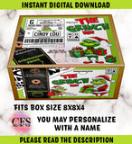 Grinchmas Box Labels - Instant Download