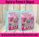 LOL DOLLS GIFT BAG Custom Favorz by Sharon
