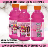 LOL Dolls Gatorade Labels