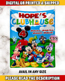 Mickey Mouse Clubhouse Backdrop