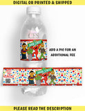 Sesame Street Water Labels