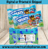 PAW PATROL KRISPIES TREATS Custom Favorz by Sharon