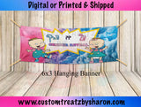 PHIL & LIL GENDER REVEAL HANGING BANNER Custom Favorz by Sharon