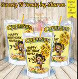PITTSBURGH STEELERS Caprisun or Kool Aid Jammers Custom Favorz by Sharon